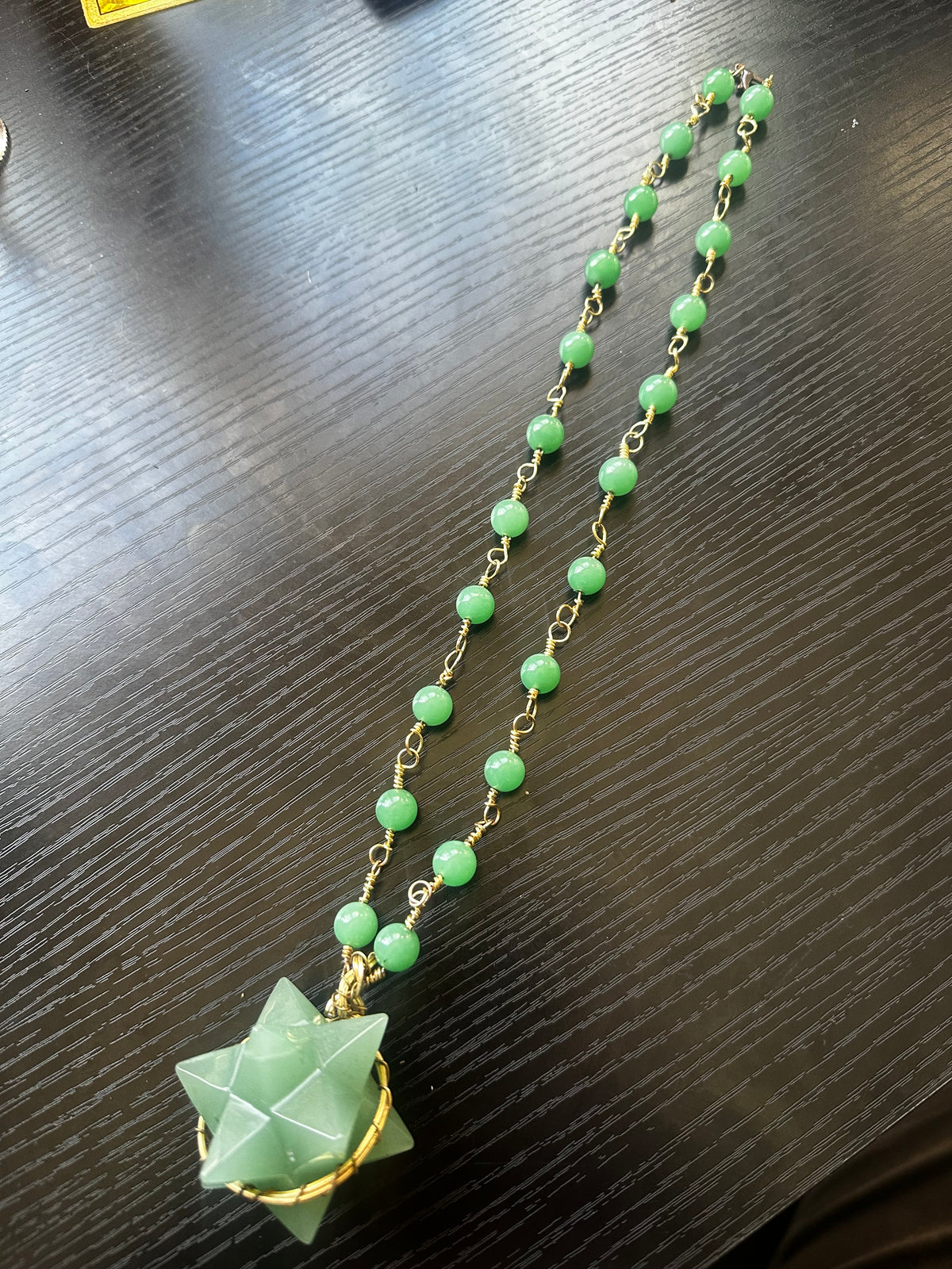 Green Aventurine Merkaba